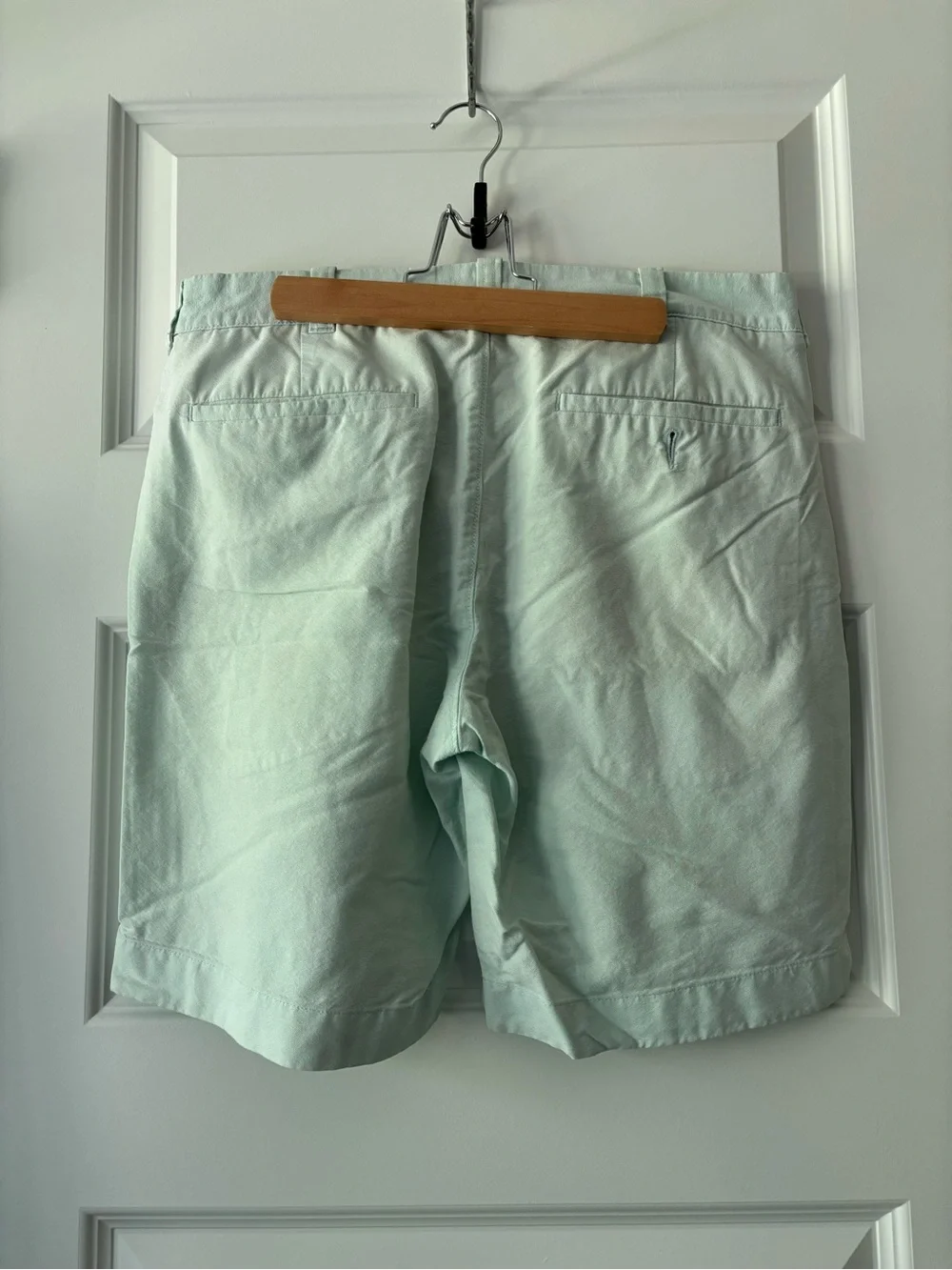 J.Crew Mint Green Chino Shorts Size 32